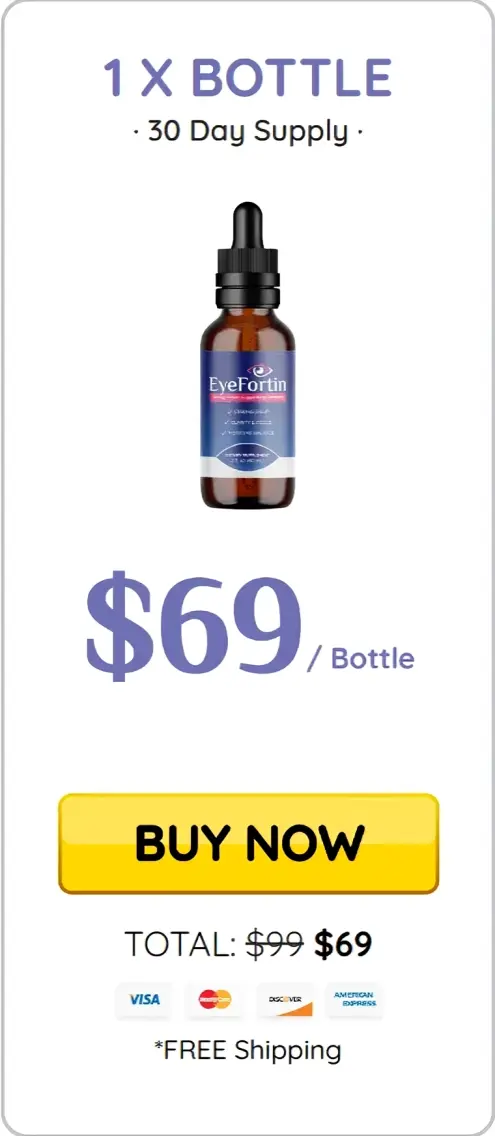 EyeFortin one bottle